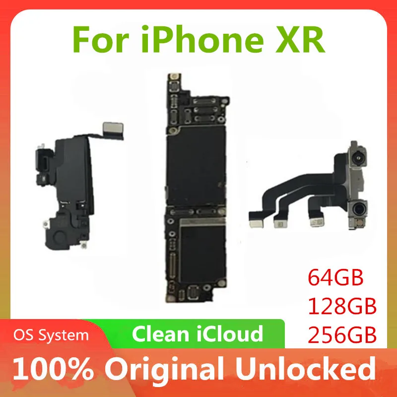 Оригинальная разблокированная материнская плата для iPhone XR логическая основная с
