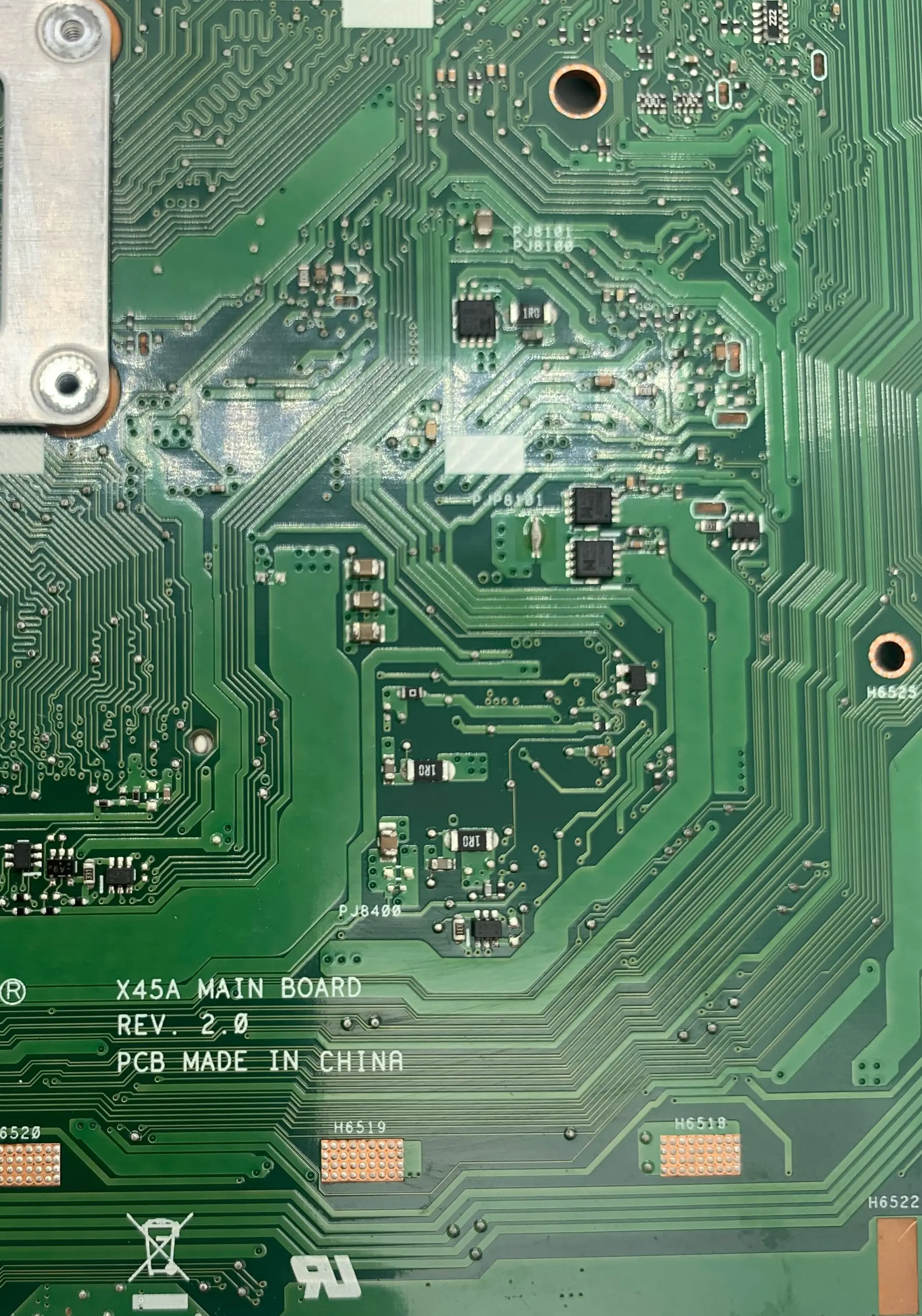 

X45A Laptop motherboard for ASUS X45A original mainboard HM70 DDR3