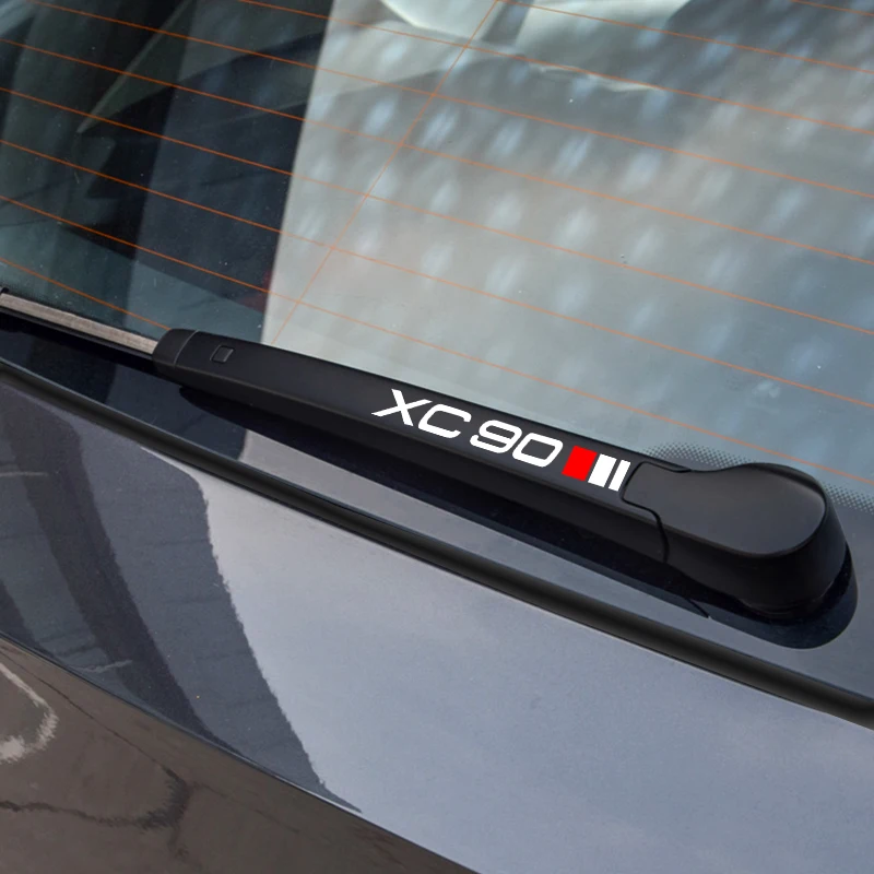 2 шт. автомобильные водонепроницаемые наклейки для стеклоочистителя Volvo XC90 V40 V60