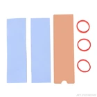 Охлаждающий медный лист M.2, теплоотвод NVME, теплоотвод M.2 2280, теплопроводность, силиконовая пластина, охлаждающий вентилятор, кулер N19 20