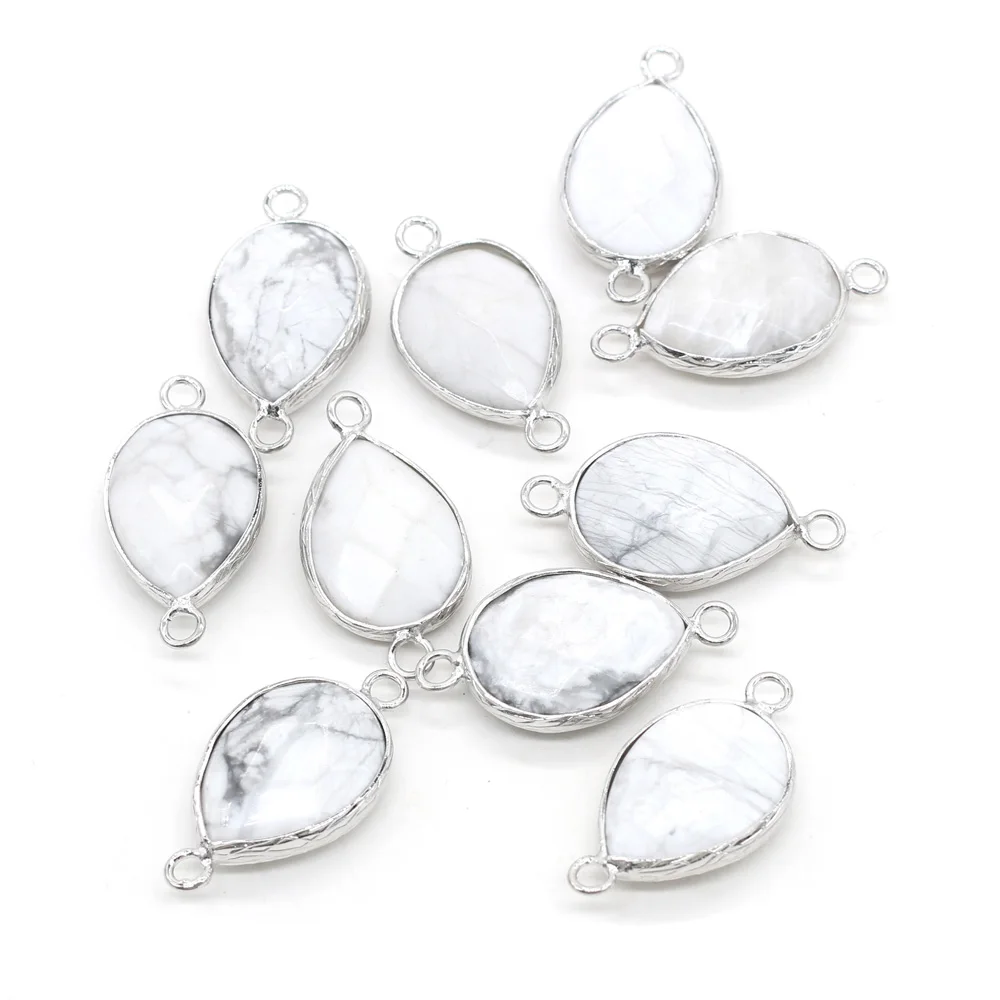 

2021 Best-selling Natural Stone Connectors Light Luxury Fashion Accessories for Jewelry Making Necklace Bracelet Size 14x27mm