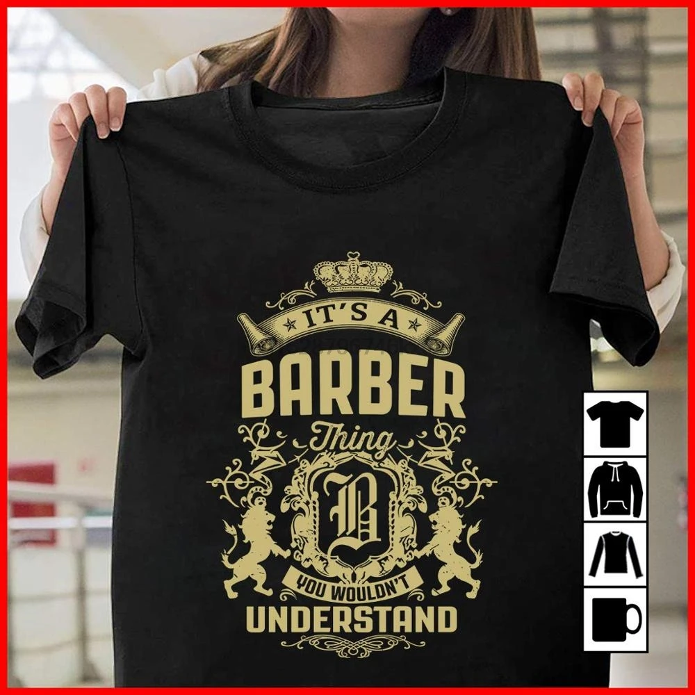 Парикмахерская вещь которую вы бы хотели понять Мужская футболка новинка 2019 100%