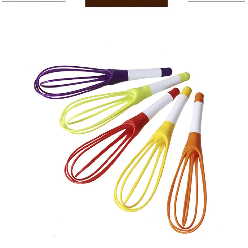 

1pcs Rotatable Folding Manual Egg Beater Food Grade PP Manual Egg Stirrer Egg Beater Kitchen Cooking Tools Eco-Friendly