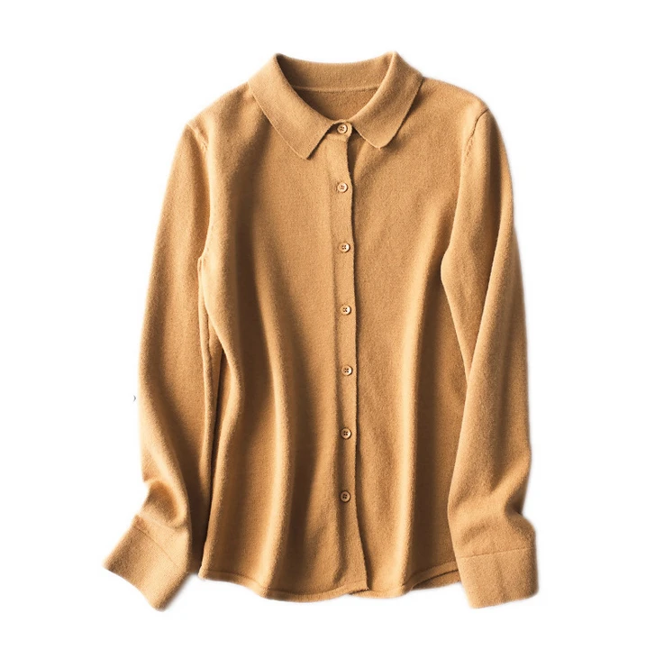 

Women Knitted Cardigans Spring Autumn Cardigan Women Casual Long Sleeve Tops Solid Women Sweater Coat B83