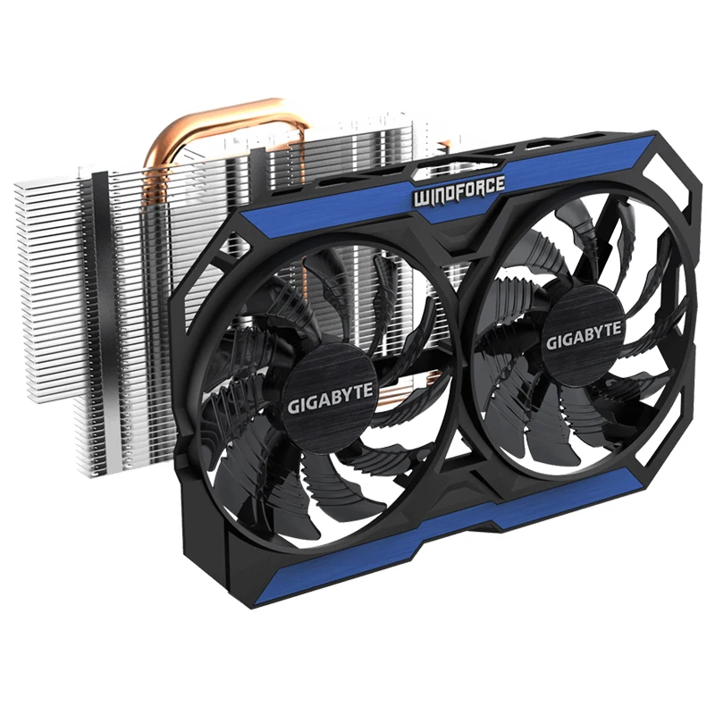 Видеокарта GIGABYTE gtx 960 2 Гб игровой ПК Hdmi Dvi игровая б/у видеокарта|Видеокарты| |