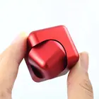 Металлический квадратный гироскоп для пальцев, вращающийся куб, декомпрессионная игрушка, образовательная игрушка, подарок, квадратный ручной Спиннер