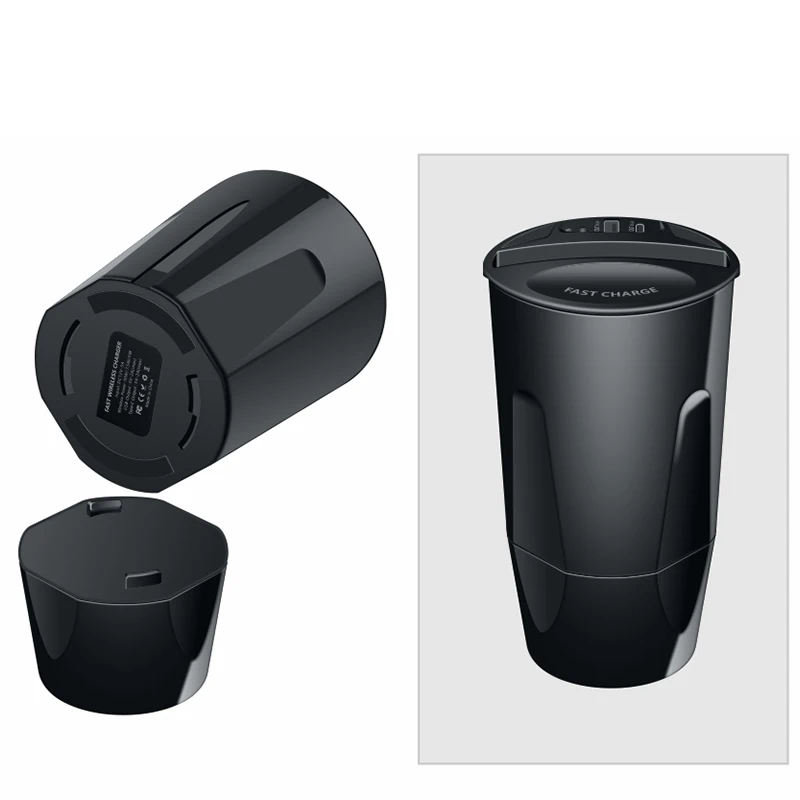 Автомобильное Быстрое беспроводное зарядное устройство Qi для Rover Discovery Sport Evoque