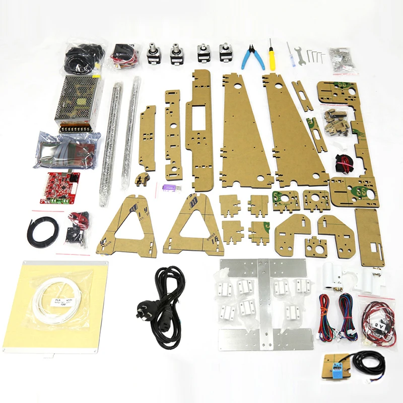 Anet A8 plus A6 авто A6 3d Принтер Высокоточный экструдер Reprap Prusa i3 3d принтер комплект DIY Impresora 3d с PLA нитью - Цвет: Auto A8