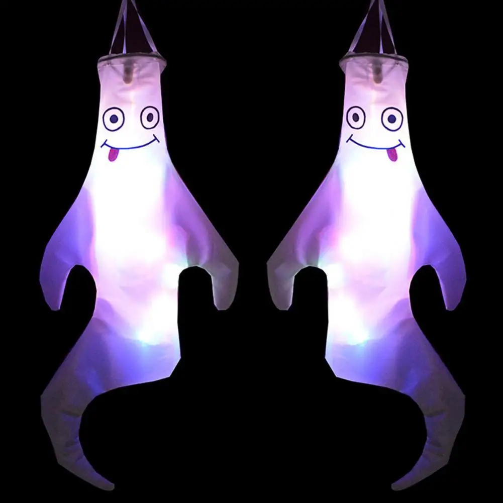 

Ghost Light Eco-friendly Cartoon Pattern LED Halloween Hanging Decorative Light for Home