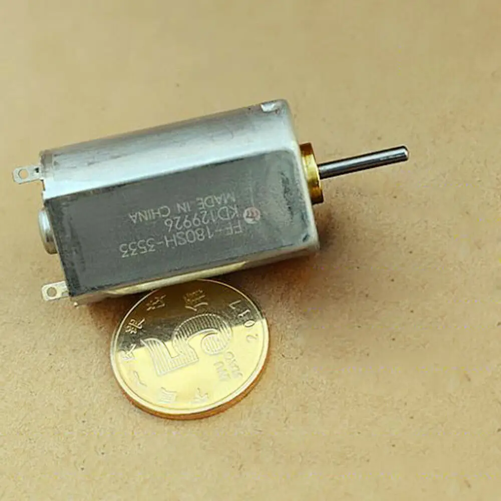 Mabuchi Mini 180 двигатель постоянного тока 3 в 4,2 в 4,5 в 21800 об/мин высокоскоростная металлическая щетка микро Малый Электрический игрушечные моторчики автомобиль Хобби модуль