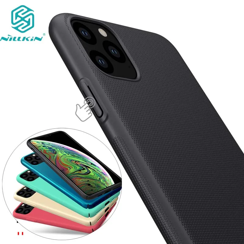 Для iPhone 11 Pro 5,8 чехол для телефона NILLKIN матовый Жесткий Чехол для ПК для iPhone 11 Pro Max задняя крышка подставка для телефона