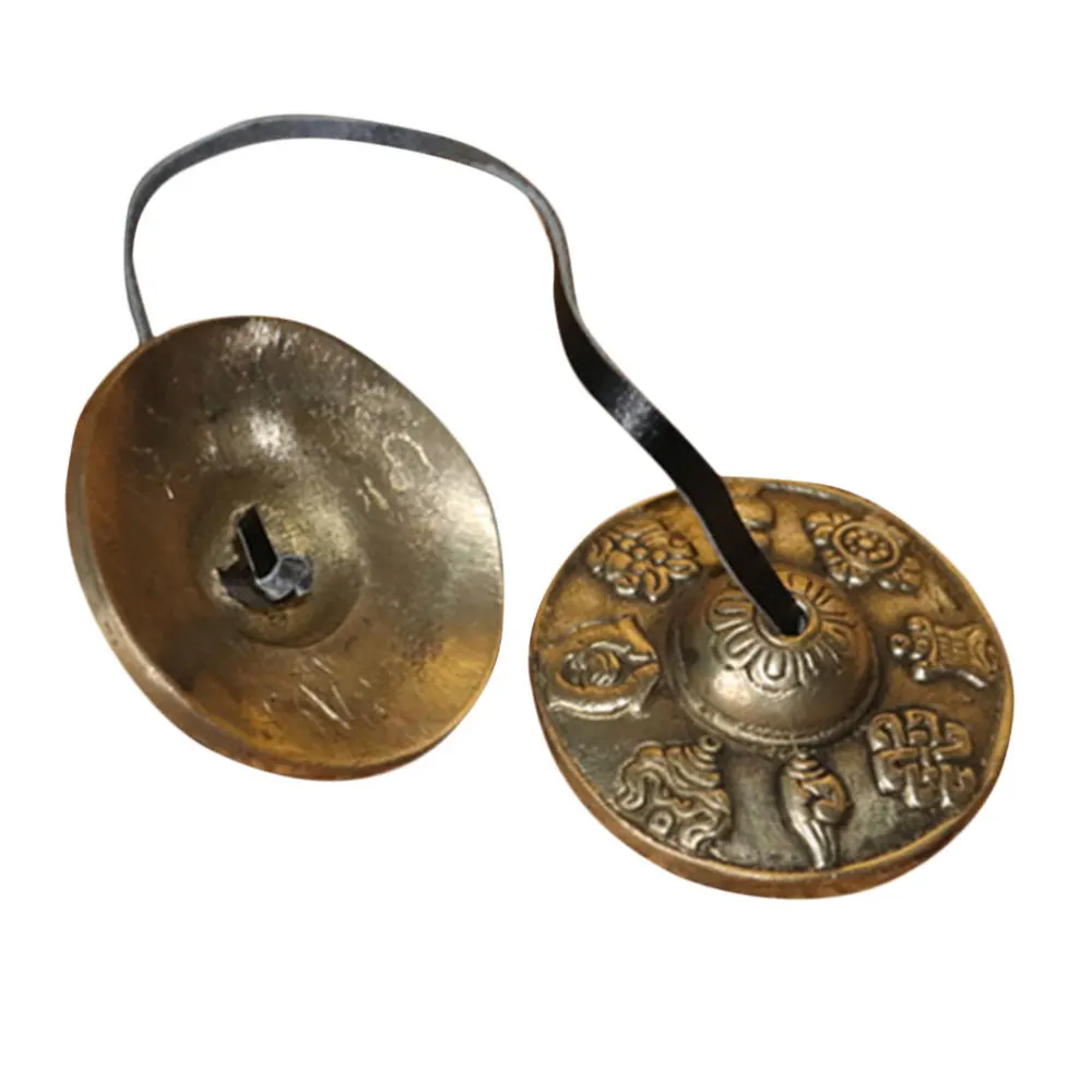 

1 Pair Tingsha Meditation Bell Durable Meditation Chime Bell Yoga Bell Chimes