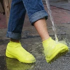 Многоразовый силиконовый чехол для обуви SML, водонепроницаемые чехлы для обуви от дождя, уличные Нескользящие резиновые чехлы для защиты от дождя и дождя