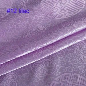 12 lilac 100 см* 114 см Китайская традиционная жаккардовая парча шелковая хлопковая ткань Шармез - Цвет: 12 lilac