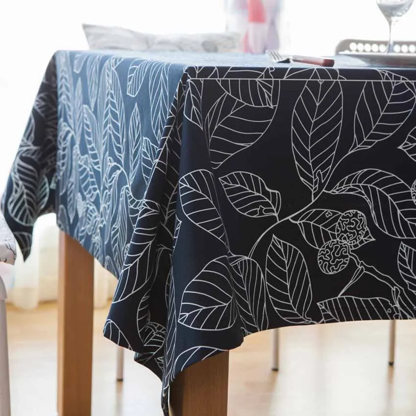 Europe Leaf Seat Cushion Cover Placemat Background Cloth Table Runner Tablecloths Decor Dustproof Manteles Toalha De Mesa | Дом и сад