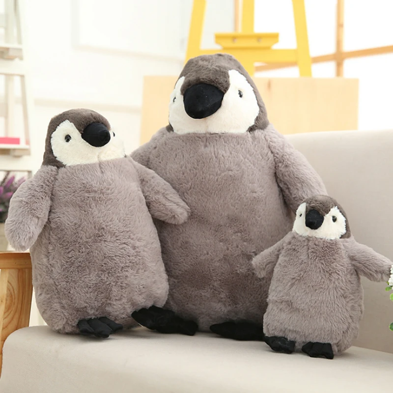 

23-50CM Cute Simulation Animal Penguin Child Plush Toy Sleeping Pad Pillow Sofa Home Decoration Car Plush Doll Toy Birthday Gift