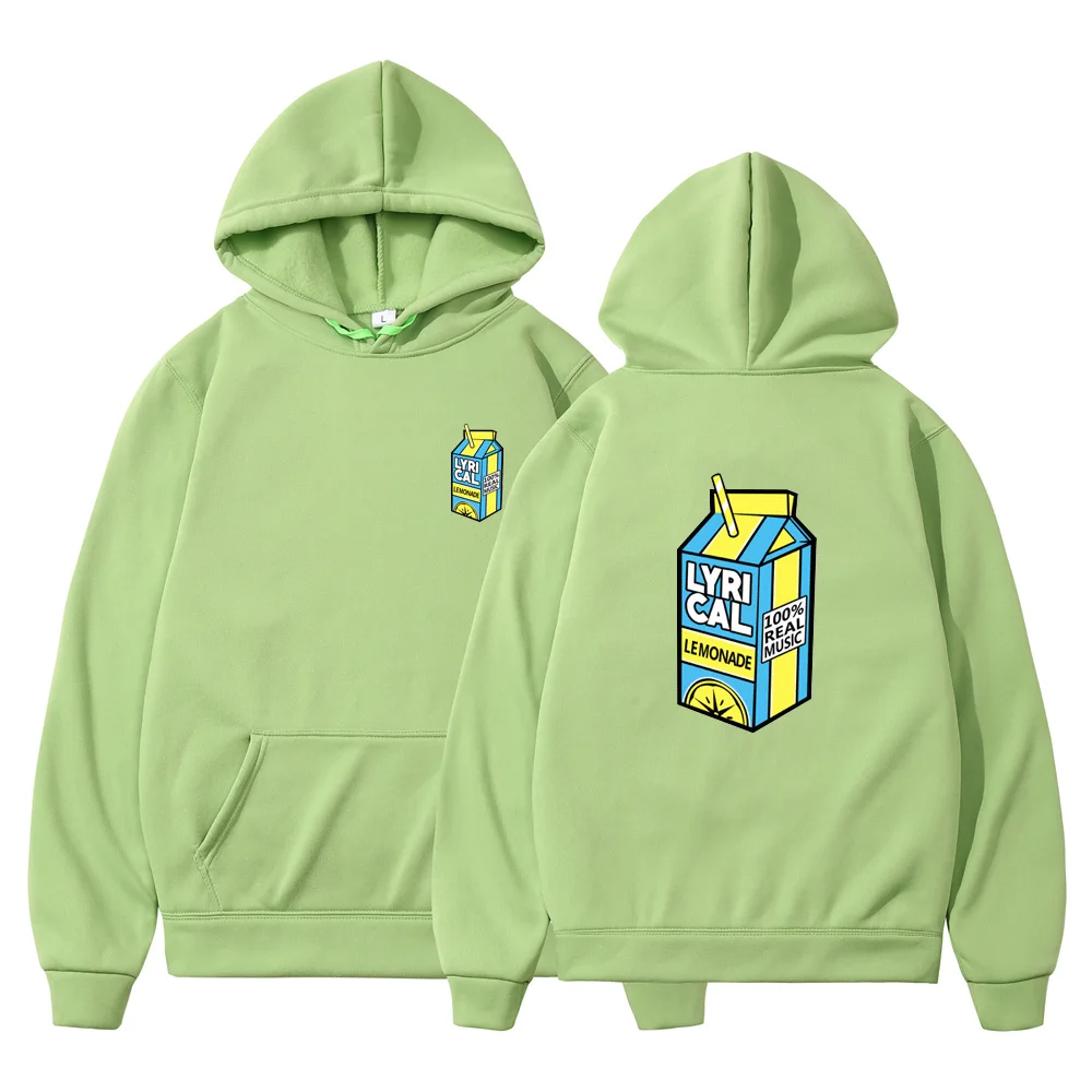 

New High Quality Men's and Women's Funny Hoodie Lyrical Lemonade Hoodie Pullover 100% Real Music Lyrical Lemonade Hooded Sweatsh
