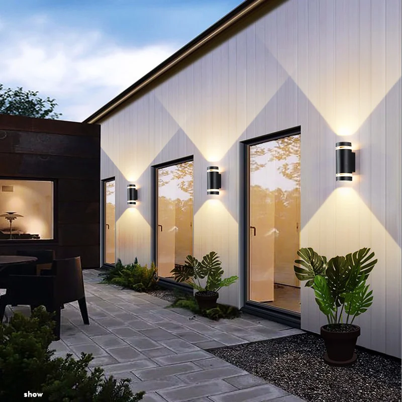 Lámpara para exteriores, luz led para escalera, jardín y varanda