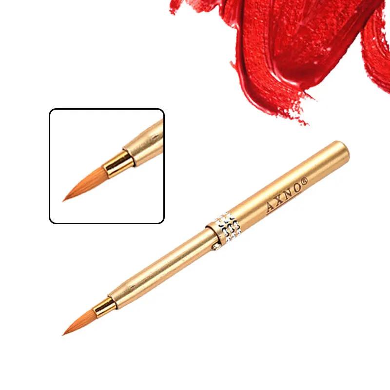 1 шт. выдвижная кисть для губ портативная блеска помады аппликатор регулируемый