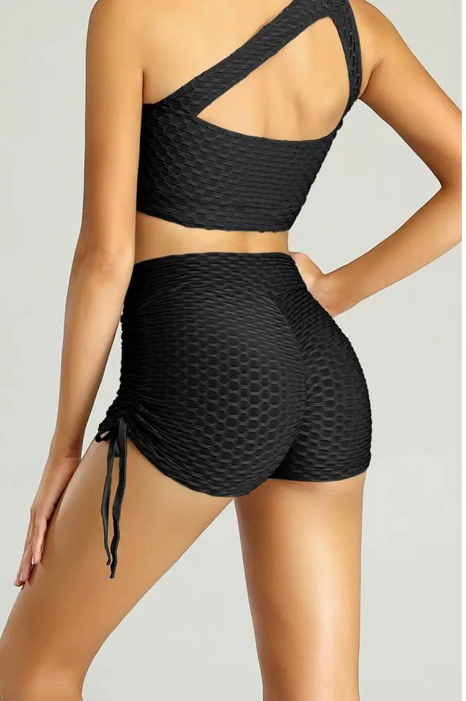 

2021 New High Waisted Yoga Pants Shorts for Women, Butt Lift Ruched Scrunch Butt Leggings Gym Workout Tummy Control Booty Tights