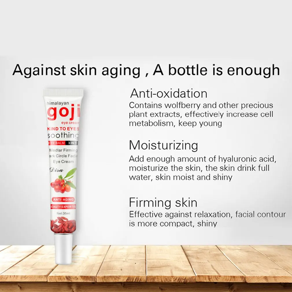 Восстанавливающий крем для кожи вокруг глаз с экстрактом увлажняющий век Годжи