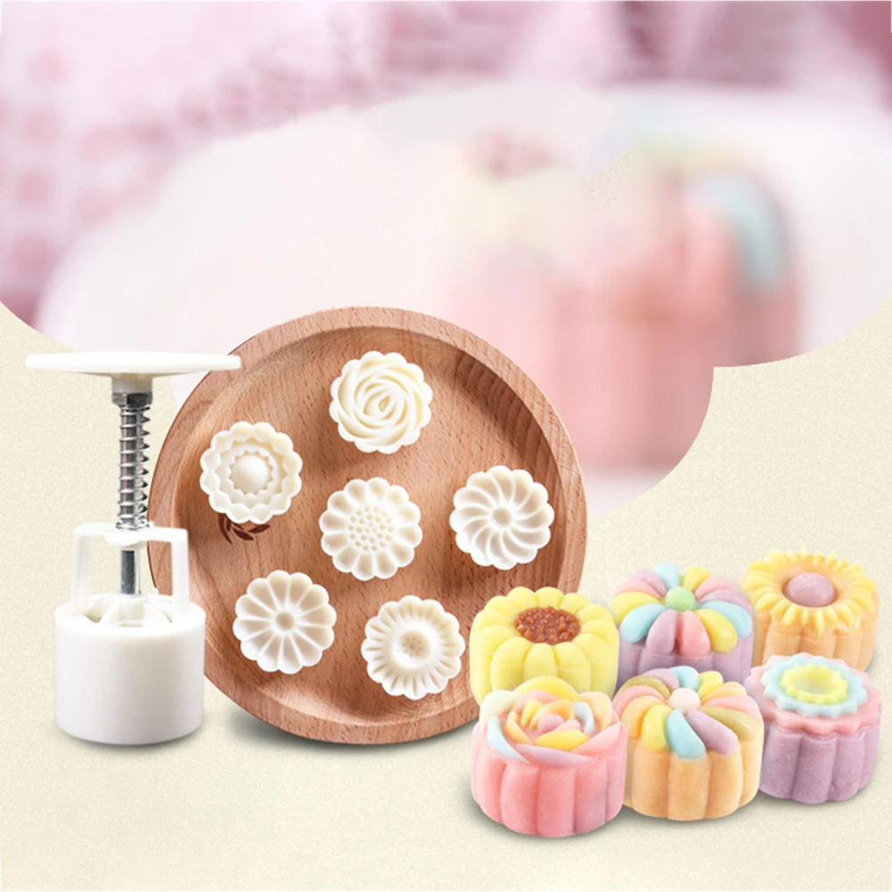 Форма в форме цветка moonторт ручная прижимная помадка торт печенье инструменты