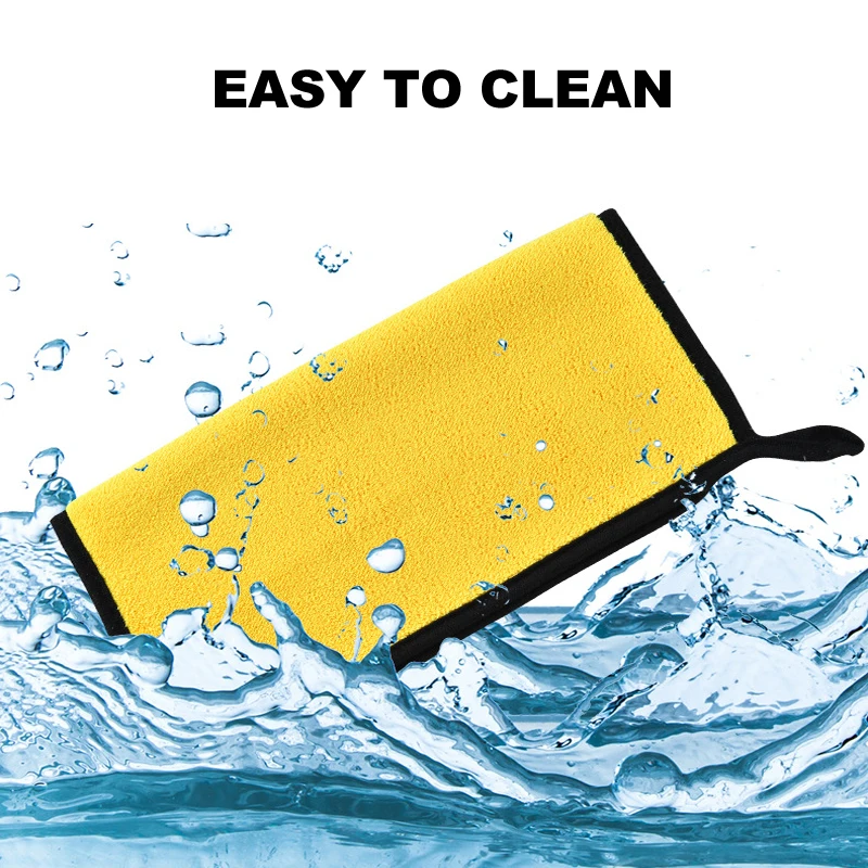 10 Pcs Car Detailing Microfiber Towel Coral Fleece Absorbent Wash Multifunctional Cleaning Suitable for Auto | Автомобили и