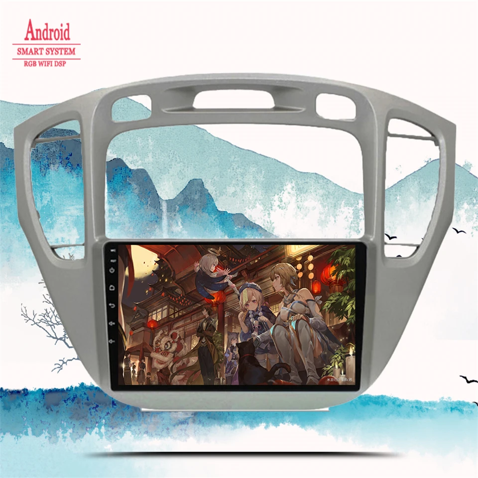 

Multimedia Player Car Radio For Toyota Highlander 1 XU20 2001 2002 2003 2004 2005 2006 2007 Android Navigation GPS DVD Cassette