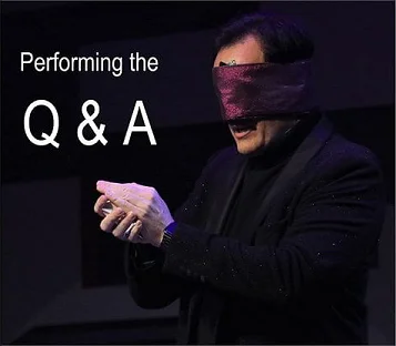 

Performing the Q&A by Gerry McCambridge
