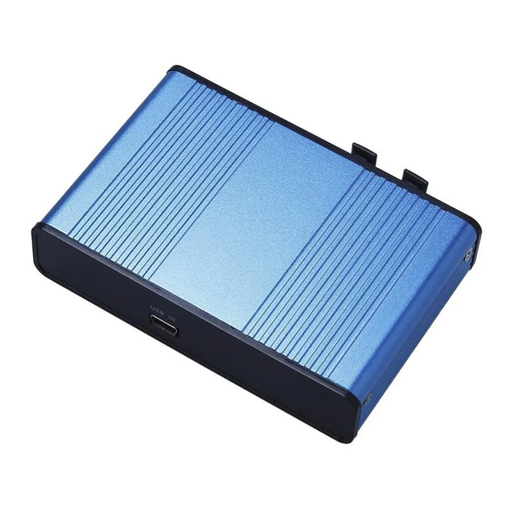 Новая внешняя 6 канальная звуковая карта 5 1 аудио USB оптический адаптер для