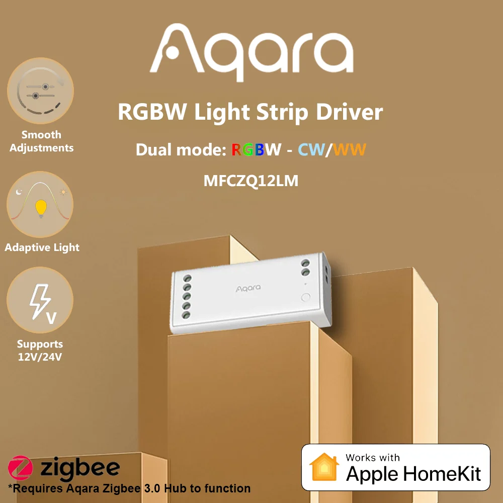 

Модуль драйвера ремня лампы Aqara T1 поддерживает Aqara Home, HomeKit, голосовое управление Xiaoai, Siri