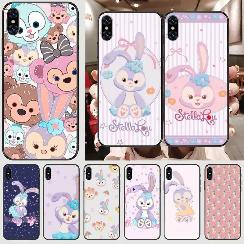 

0 stella lou cute Phone Case For Black-Iphone 5 5s se 6 6s 7 8 11 12 X Xs Xr Pro Plus Max Mini Cover