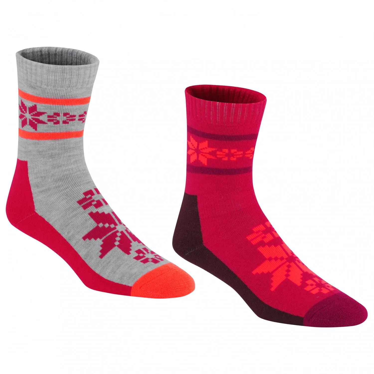 Мериносовая шерсть женские носки из флиса Термальность Теплые Рождественские