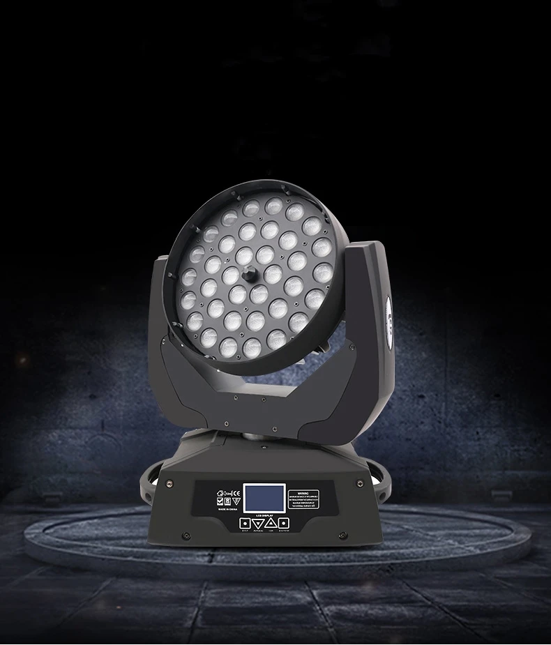 Быстрая доставка светодиодный переместимый светильник 36x12 Вт RGBW 4IN1 сенсорный