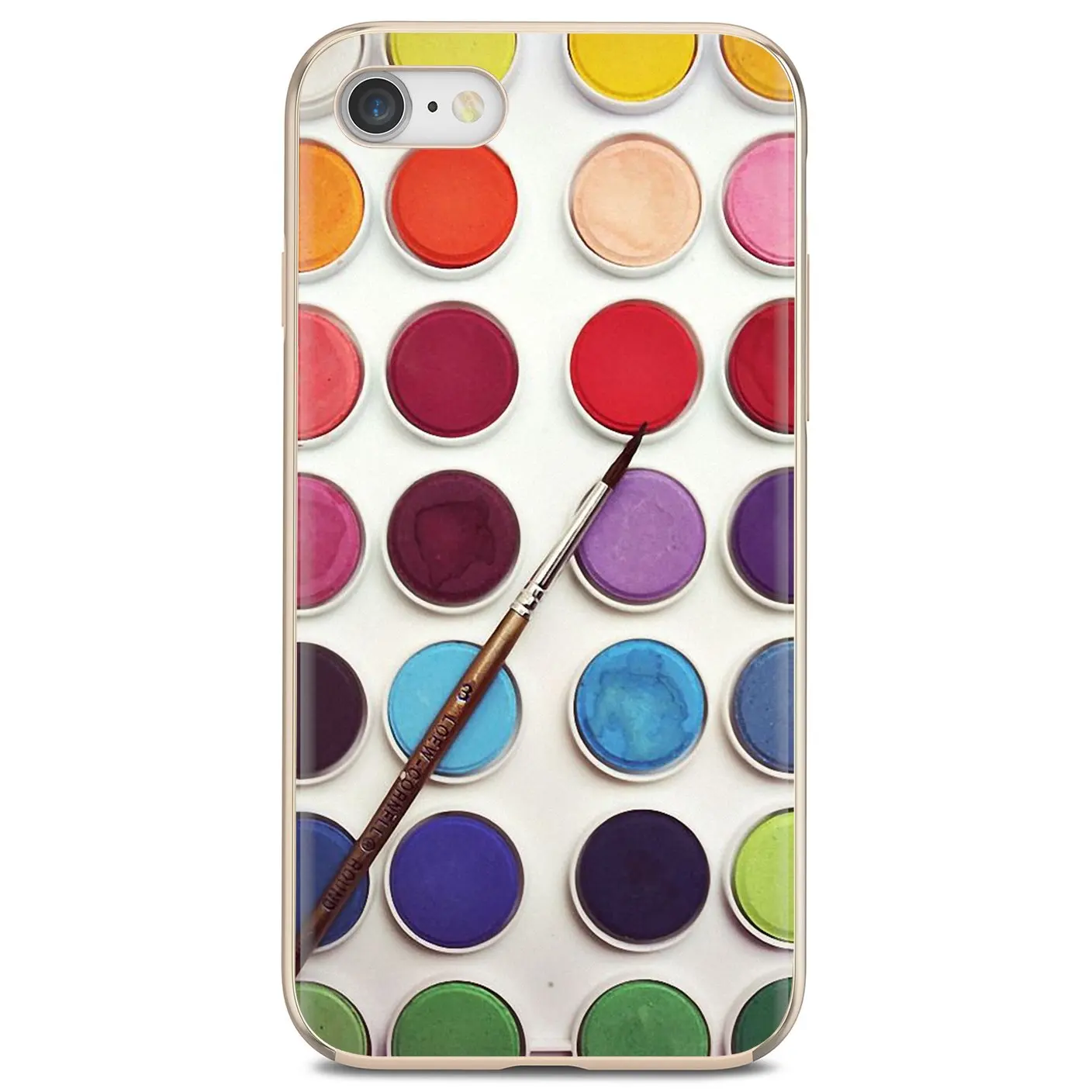 Набор акварельных красок пастельный дизайн мягкий чехол из ТПУ для Xiaomi Redmi 4A 7A S2