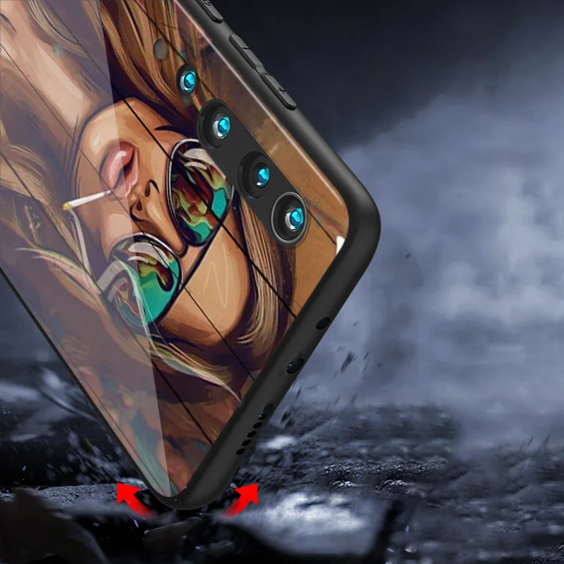 

Cool Fashion Sexy Tattoo Girl For Xiaomi Mi 10T Note 10 Ultra Play Mix3 CC9e 9T 9 8 A3 Lite 5G Pro Ultra Phone Case