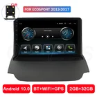 Автомагнитола на Android 10,0, мультимедийный проигрыватель для Ford Ecosport 2013, 2014, 2015, 2016, 2017, HD, GPS-навигация, Wi-Fi, FM, стерео, видео