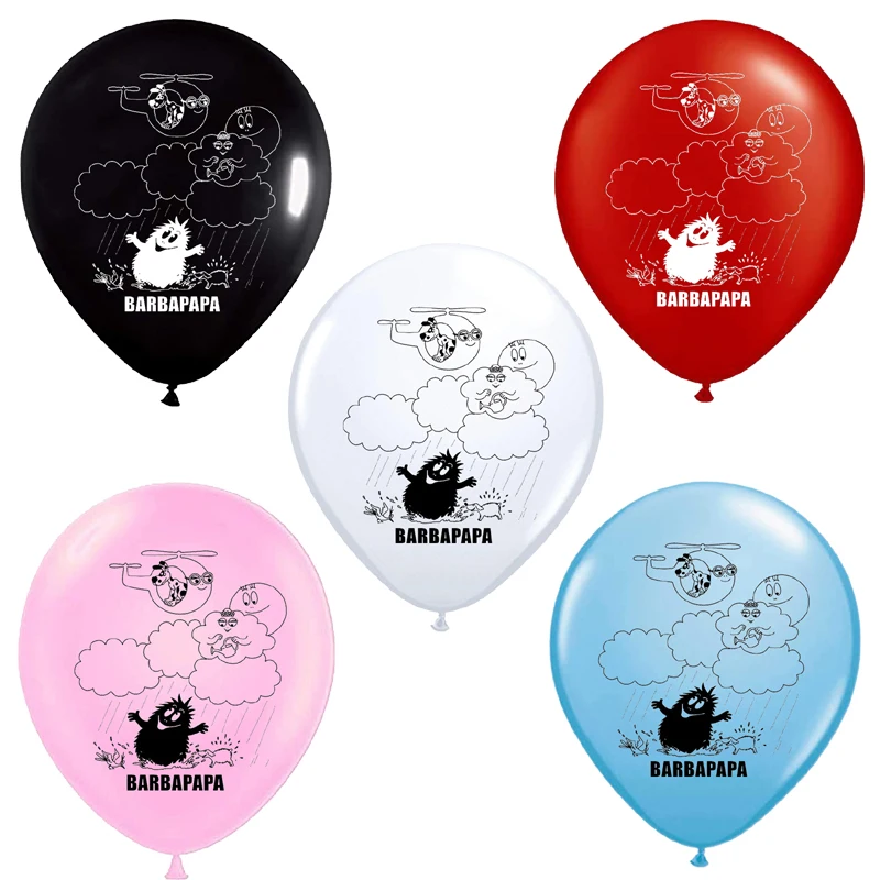 10 шт. Barbapapa шары 12 дюймов рисунками из мультфильмов тема латексные Happy День