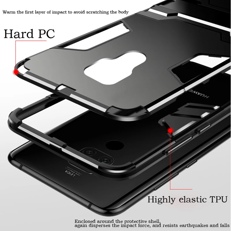 Защитный противоударный чехол для huawei P8 P9 Plus P10 P30 Pro P20 Lite Y5 Y6 Y7 Prime Y9 силиконовый чехол для задней панели телефона