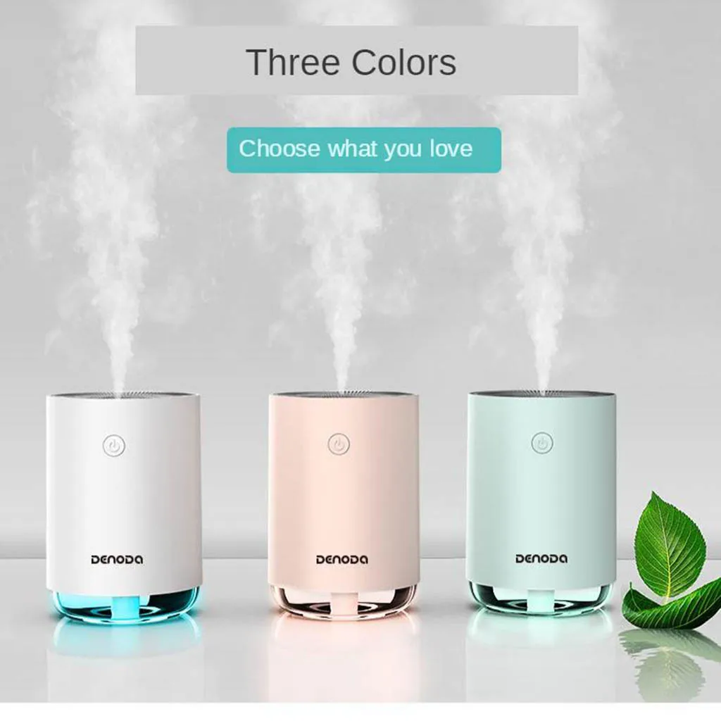 USB мини-увлажнитель воздуха светодиодный ночник для дома и офиса увлажнитель