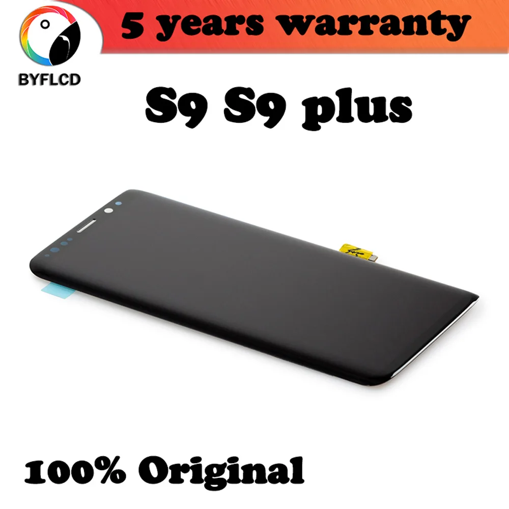 Оригинальный ЖК дисплей для samsung S9 G960 Galaxy Plus G965 с мертвой точкой сжигание теней в