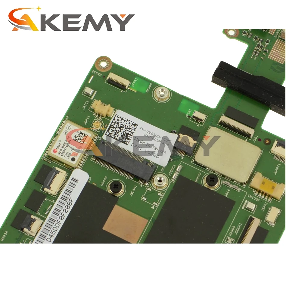 

Akemy Brand New For Dell Latitude 7212 Motherboard I5-6300U 8GB TW-040Y7G 4PY7G Mainboard 100%Tested