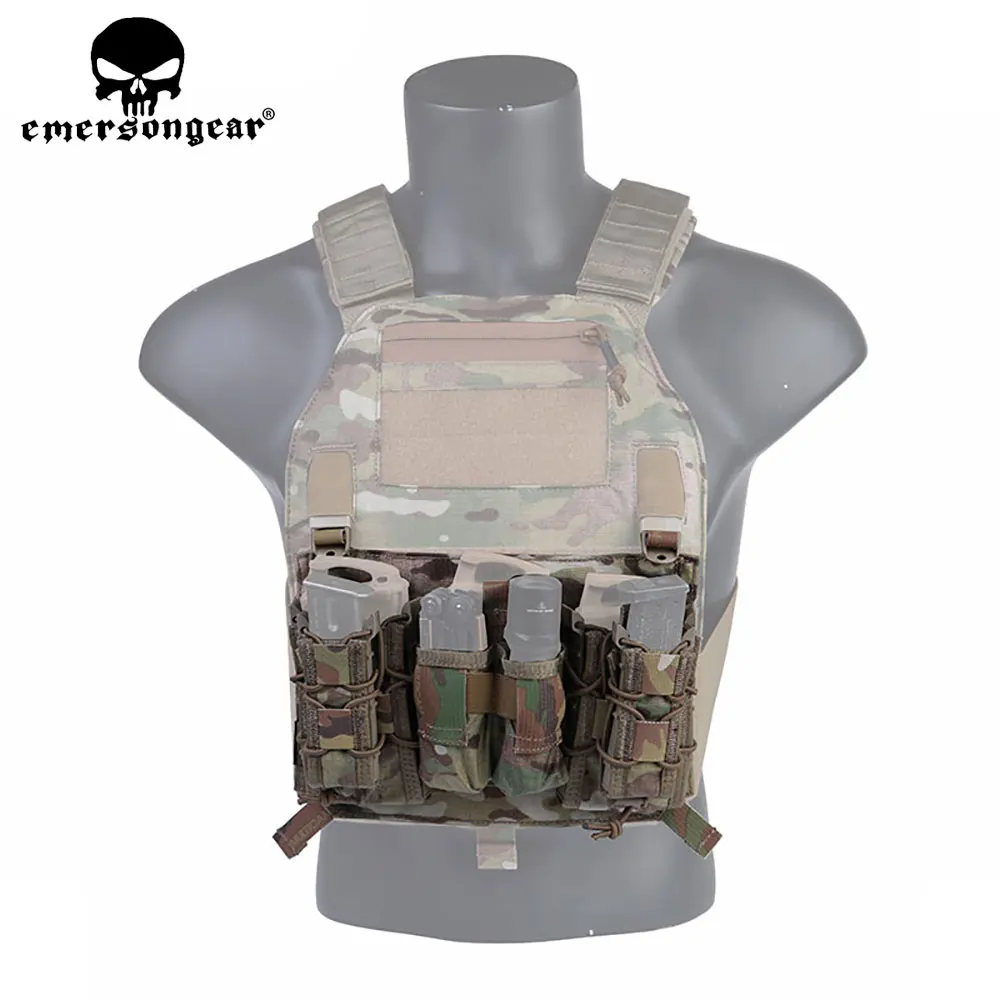 Emersongear Tactical Attacker Panel For 419 420 Vest Plate Carrier 5.56 Pistol Pouch Hunting Military Gear EM9335 - купить по