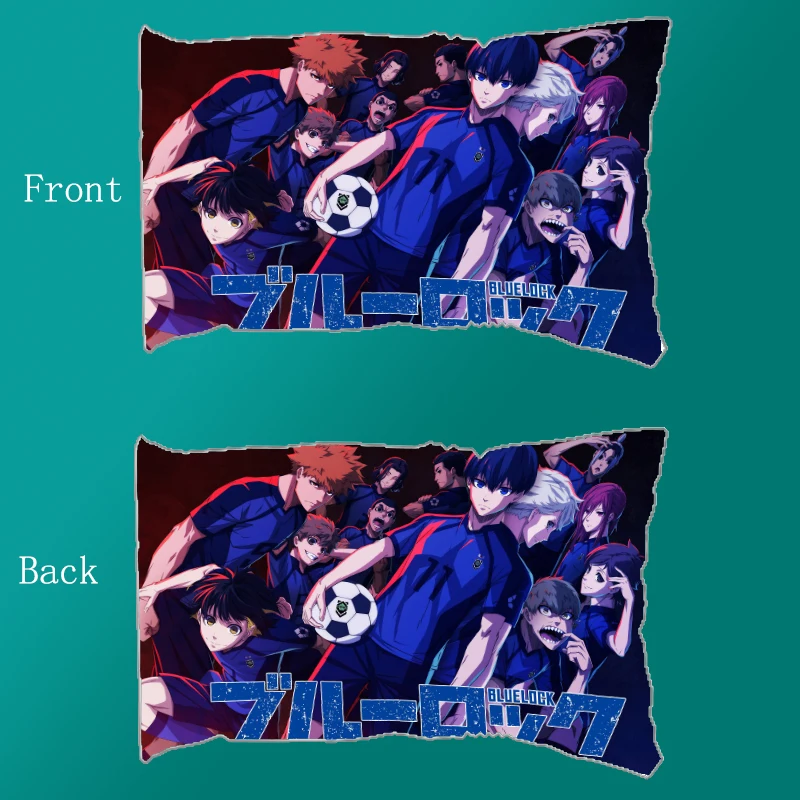 

Чехол в стиле аниме Подушка «Dakimakura» с синим замком Isagi Yoichi Kunigami Rensuke, аксессуары для украшения дома 60x40 см