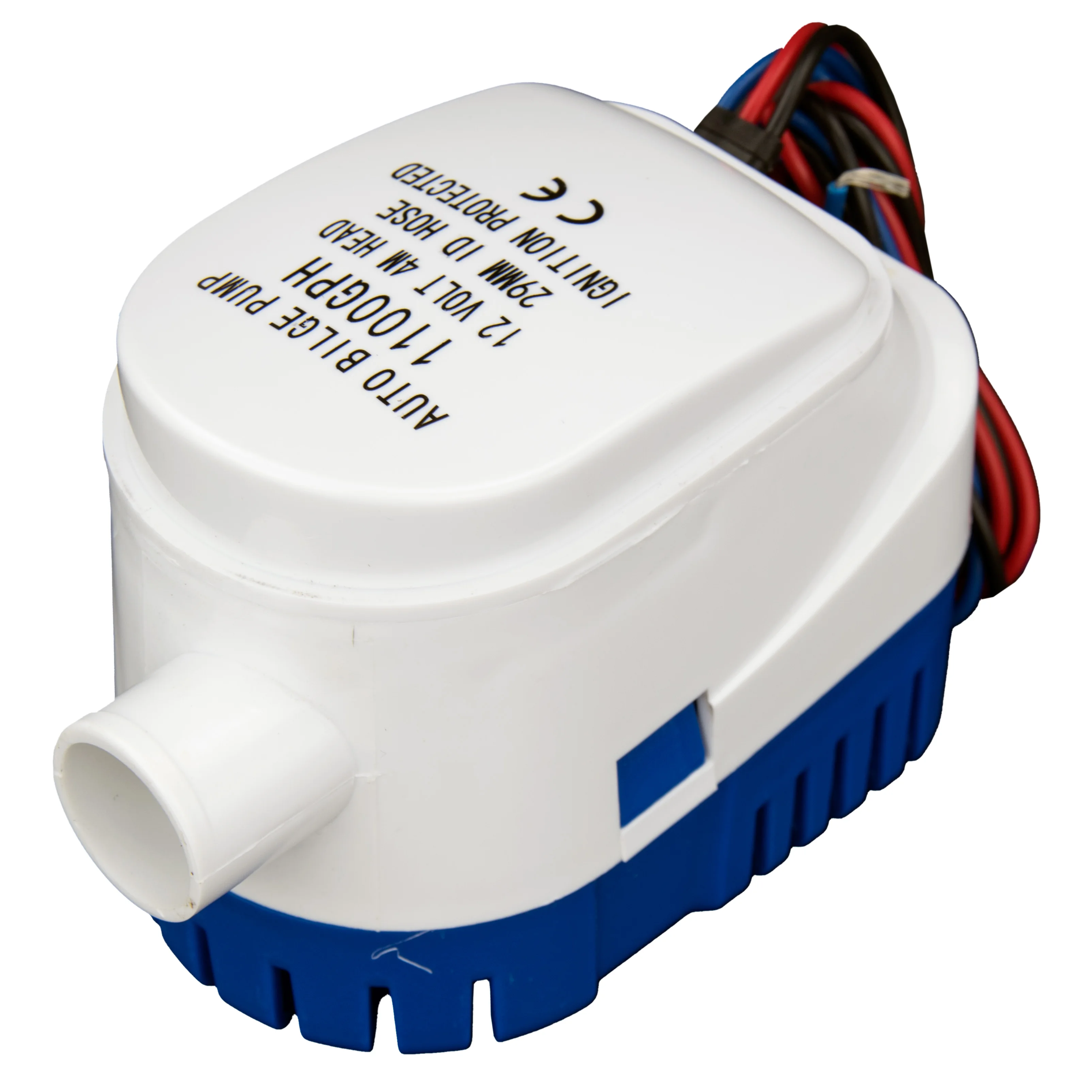 1100GPH Автоматическая лодка Трюмный насос Авто водяной погружной DC12V для двигателя