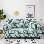 Эластичные чехлы на однодватри сиденья с цветочным принтом, L-образный секционный угловой диван, нескользящий чехол на диван, мебель