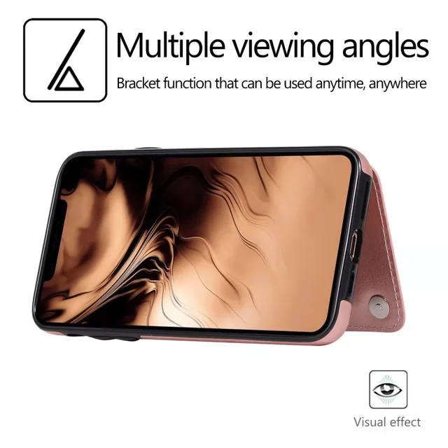 Защитный чехол для iPhone 11/iPhone 11 Pro/iPhone Pro max можно положить карты ПУ кожаный анти