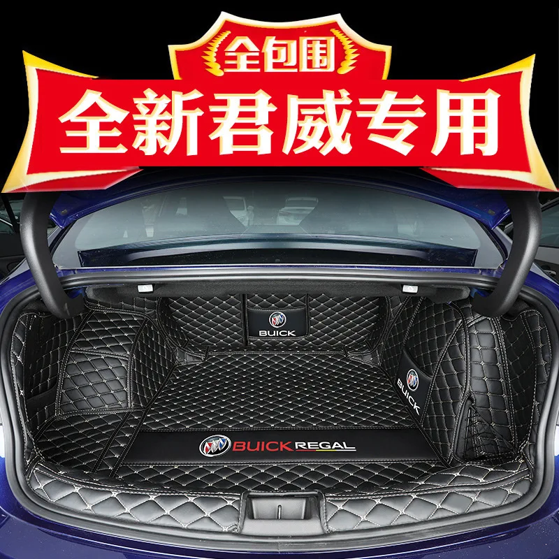 

Tapetes de couro para interiores, personalizados, forro de carga, acessório de decoração Buick Regal trunk mat