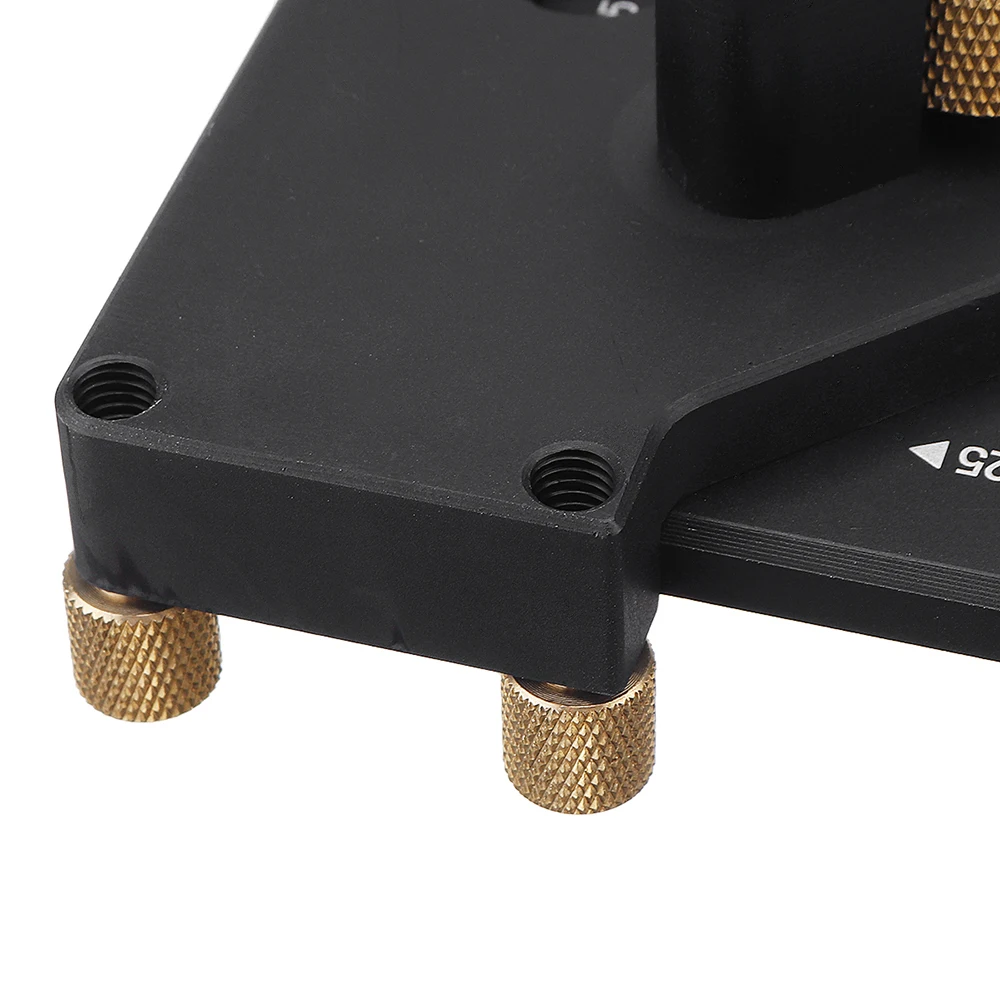 

Aluminum Alloy 4 In 1 Router Table Corner Jig Radius Template R15 R20 R25 R30 Woodworking Quick Router Corner Radius Jig