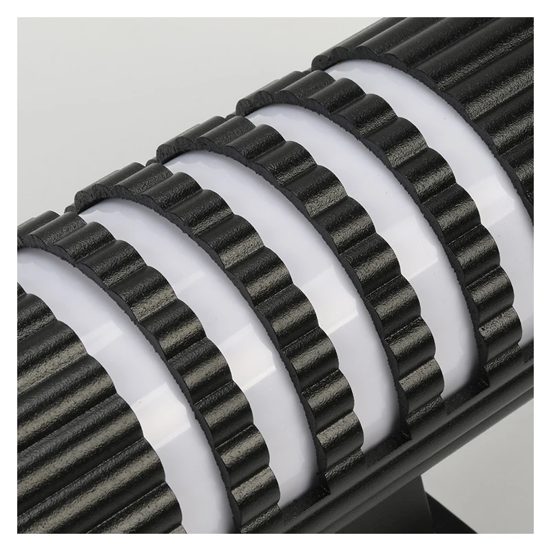 Современный уличный простой светодиодный настенный светильник из алюминиевого